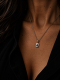 Pendentif Fragment ROSE FONCÉ