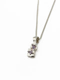 Pendentif Fragment MAUVE PÂLE