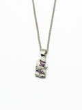 Pendentif Fragment MAUVE PÂLE