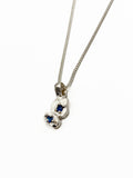 Pendentif Fragment BLEU FONCÉ