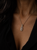 Pendentif Fragment MAUVE PÂLE