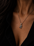 Pendentif Fragment BLEU FONCÉ